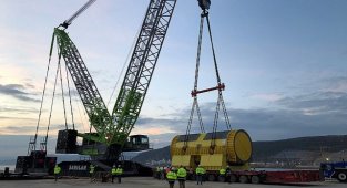 Turbo generator of the Russians was delivered to Mersin Akkuyu Nuclear Power Plant!