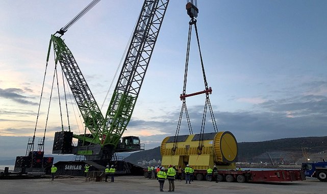 Turbo generator of the Russians was delivered to Mersin Akkuyu Nuclear Power Plant!