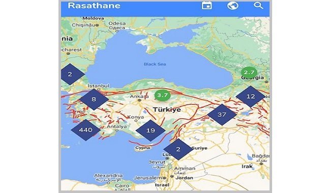 Depremi anında bildirecek - Boğaziçi Üniversitesi Kandilli Rasathanesi özel uygulama geliştir!