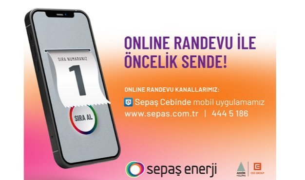 Sepaş Enerji’de online randevu dönemi başladı