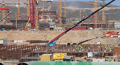 Akkuyu Nükleer - 4’üncü Ünitesi’nde Türbin Bölümü Temel Plakasının Beton Dökme İşlemi Başladı!