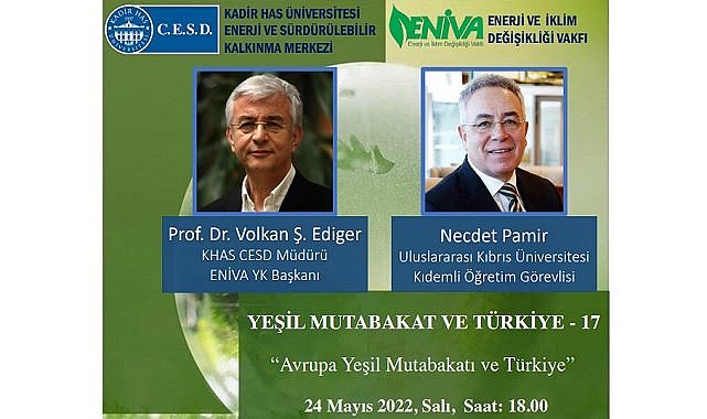 &#039;Avrupa Yeşil Mutabakatı ve Türkiye&#039; - ETKİNLİK!