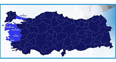 Rüzgardan en fazla ELEKTRİK üreten ilk 5 il!