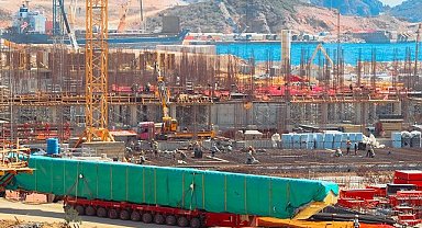 Akkuyu NGS’nin 1’inci Ünitesinde Kullanılacak Polar Vinç İnşaat Sahasına Ulaştı