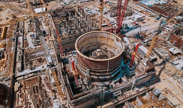 Akkuyu NGS’nin 2’nci Ünitesinde İç Koruma Kabuğunun 3’üncü katmanı kuruldu