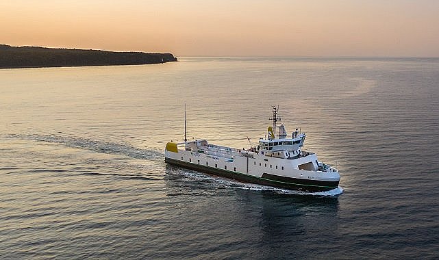 Elektrikli feribot tek şarjla 92 km gidiyor - Adı Ellen!