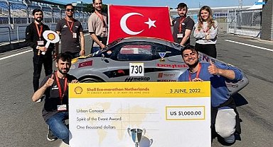 KTÜ Öğrenci Takımı 'Takım Ruhu ve Azim’ Ödülüne Layık Görüldü - Shell Eco-marathon Hollanda!