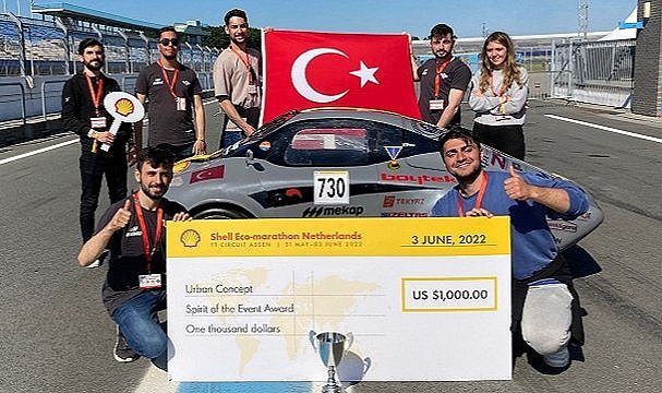 KTÜ Öğrenci Takımı &#039;Takım Ruhu ve Azim’ Ödülüne Layık Görüldü - Shell Eco-marathon Hollanda!