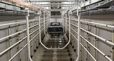 Yerli elektrikli TOGG - Gemlik’teki boyahanesinde provalar başladı!