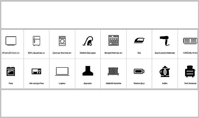 &#039;Elektrik Tüketim Hesaplama&#039; - Cep telefonundan fırına!