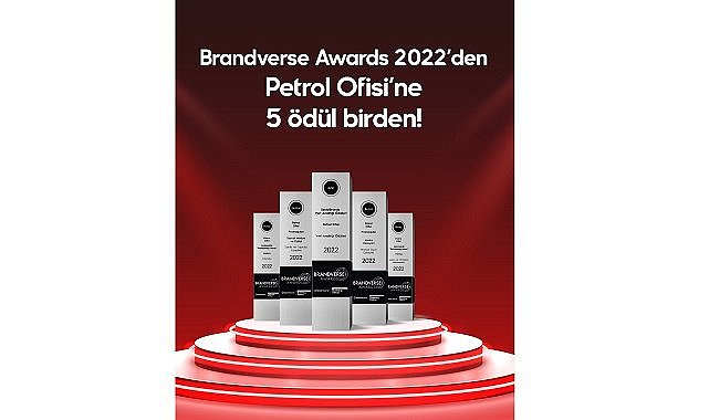 Petrol Ofisi - Brandverse Awards evreninden 5 ödül birden aldı!