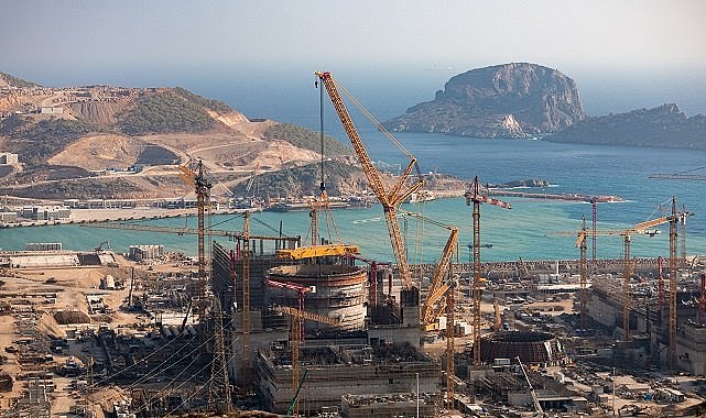 Akkuyu NGS - 1’inci Güç Ünitesinde Kutup Vincinin Montajı Yapıldı!