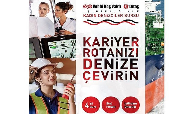 Ditaş’tan Vehbi Koç Vakfı İş Birliğiyle Denizci Olmak İsteyen Kız Öğrencilere Destek
