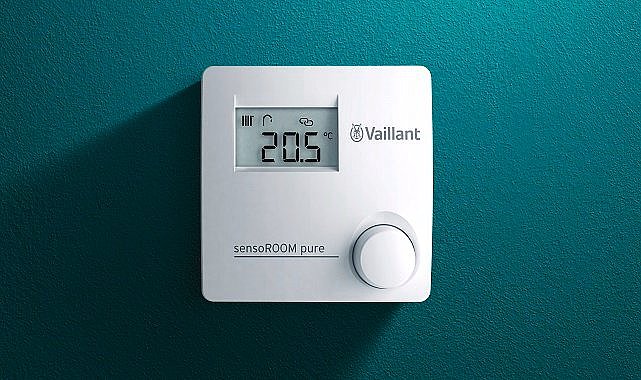 Vaillant - ‘sensoROOM Pure oda termostatında verimlilik ve tasarruf…’