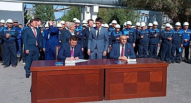 Aksa Enerji - Kazakistan’daki yeni yatırım için düzenlenen resmî törene katıldı!