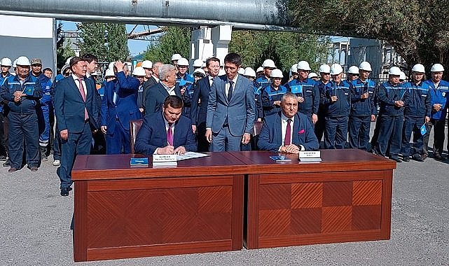 Aksa Enerji - Kazakistan’daki yeni yatırım için düzenlenen resmî törene katıldı!