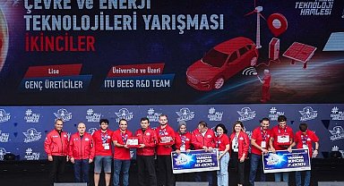 Çevre ve Enerji Teknolojileri Yarışması’nda ödüller sahiplerini buldu -TEKNOFEST!
