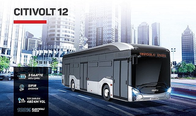 Elektrikli ve CNG&#039;li modellerini sergileyecek - Anadolu Isuzu!