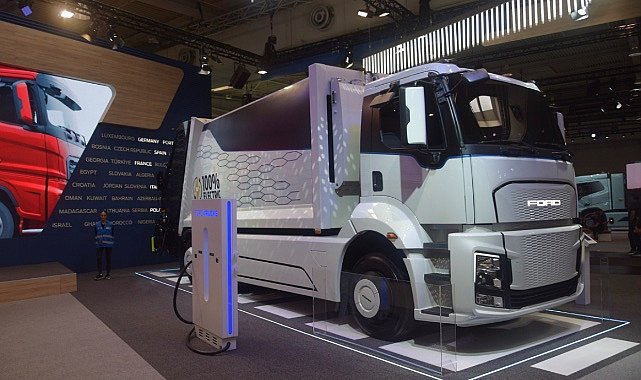 Ford Otosan - Yüzde 100 elektrikli kamyonunu tanıttı!