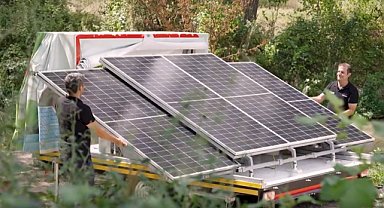 Güneşten çiftçiler için ELEKTRİK üretecek - YERLİ!