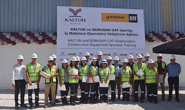 Kaltun Maden ve Borusan Cat, kadın iş makinesi operatörü istihdamı için güçlerini birleştirdi!