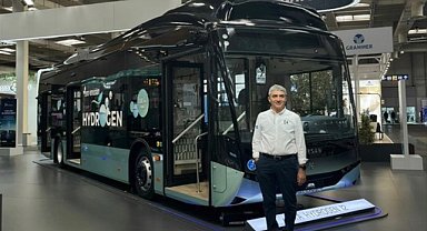 KARSAN - HİDROJEN yakıtlı aracını dünyaya tanıttı!