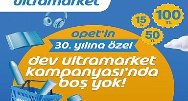 'OPET Ultramarket alışverişlerinde...'
