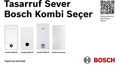 Tasarruf severlerin tercihi, Bosch’un yoğuşmalı kombi ailesi