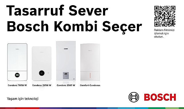 Tasarruf severlerin tercihi, Bosch’un yoğuşmalı kombi ailesi