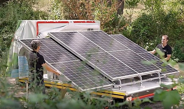 This vehicle will generate electricity from solar energy for farmers!