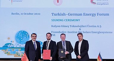 Kalyon Enerji ile Fraunhofer Enstitüsü - GÜNEŞ enerjisi teknolojileri için iş birliği yaptı!