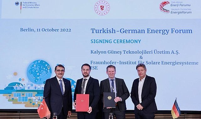 Kalyon Enerji ile Fraunhofer Enstitüsü - GÜNEŞ enerjisi teknolojileri için iş birliği yaptı!