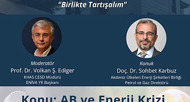 Konu "AB ve Enerji Krizi" - Kayıt için tıklayın!
