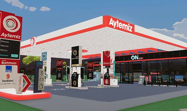Metaverse&#039;te dünyanın ilk akaryakıt istasyonunu Türk markası Aytemiz açtı!