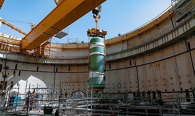 Pressure Compensator Installation of Unit 1 in Akkuyu, Turkey&#039;s first nuclear power plant, has been completed!