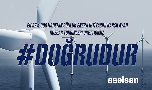 &#039;Rüzgar türbinleri ürettiğimiz&#039; doğrudur - Ayrıntılar!