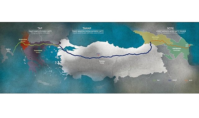 TANAP - Yıllık doğalgaz taşıma kapasitesi 32 milyar metreküpe çıkıyor!