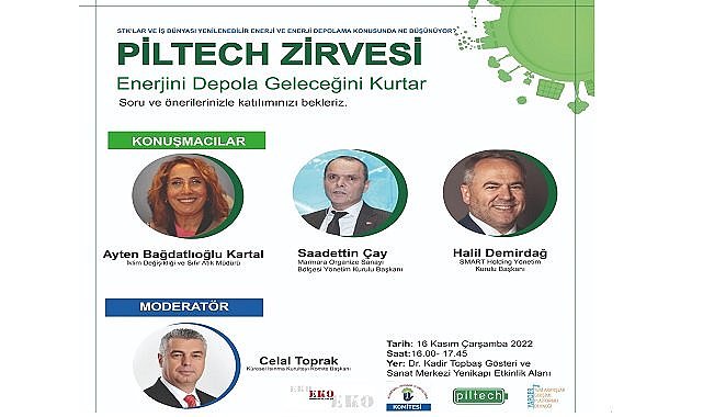 Enerji Depolama Geleceği - Pil Teknolojileri ve Mobilite konuşulacak!