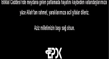 EPDK - Aziz milletimizin başı sağolsun!