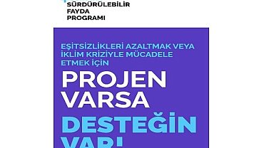 İklim krizi ve eşitsizlik odaklı projeler bekleniyor - Borusan Sürdürülebilir Fayda Programı!