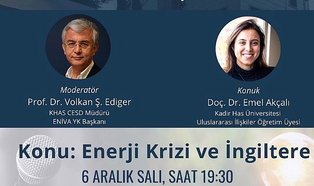 Konu “Enerji Krizi ve İngiltere” - ETKİNLİK!