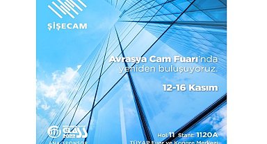 SOLAR Camlarda var - Şişecam yeni ürünlerini sergileyecek!