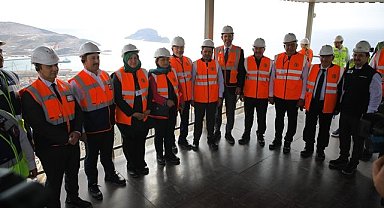 TBMM Sanayi, Ticaret Ve Enerji Komisyonu Heyeti Akkuyu NGS inşaat sahasını ziyaret etti