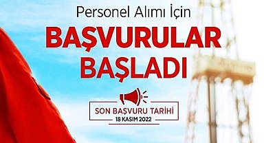 TPAO - Personel alacak!