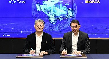 Elektrikli Togg ile Migros işbirliği yaptı!