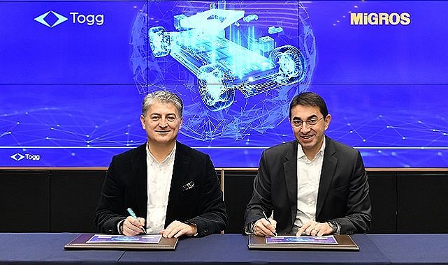 Elektrikli Togg ile Migros işbirliği yaptı!