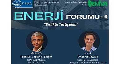 Enerji Forumu: Konu ''Enerji Krizi ve ABD'' - Konuk ''Dr. John Bowlus''