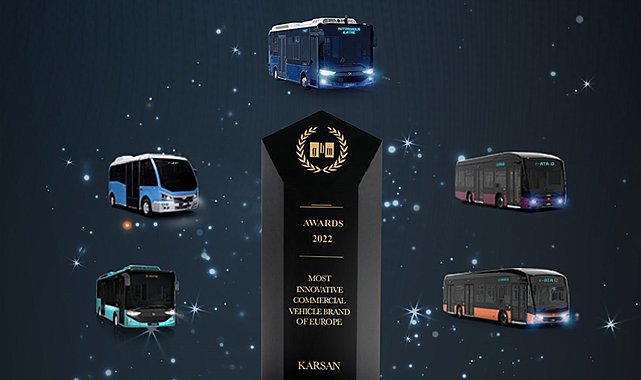 Karsan - Avrupa’nın en yenilikçi ticari araç markası seçildi!