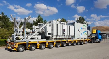 Orta ölçekli bir şehirin ENERJİ ihtiyacını karşılayabiliyor - Mobil Transformatör Merkezi!