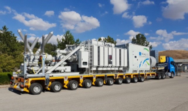 Orta ölçekli bir şehirin ENERJİ ihtiyacını karşılayabiliyor - Mobil Transformatör Merkezi!